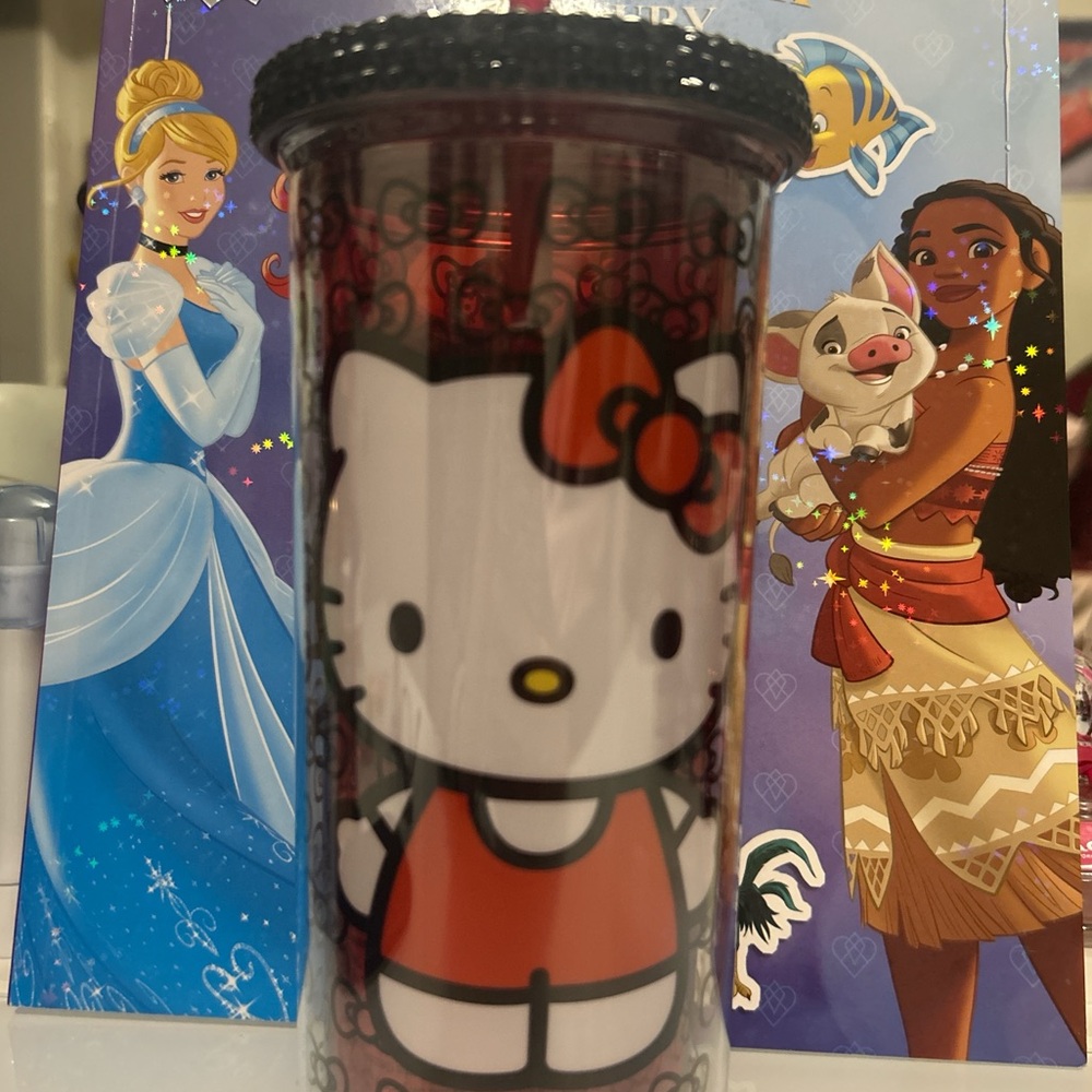 Hello Kitty Red and Black Party Cup